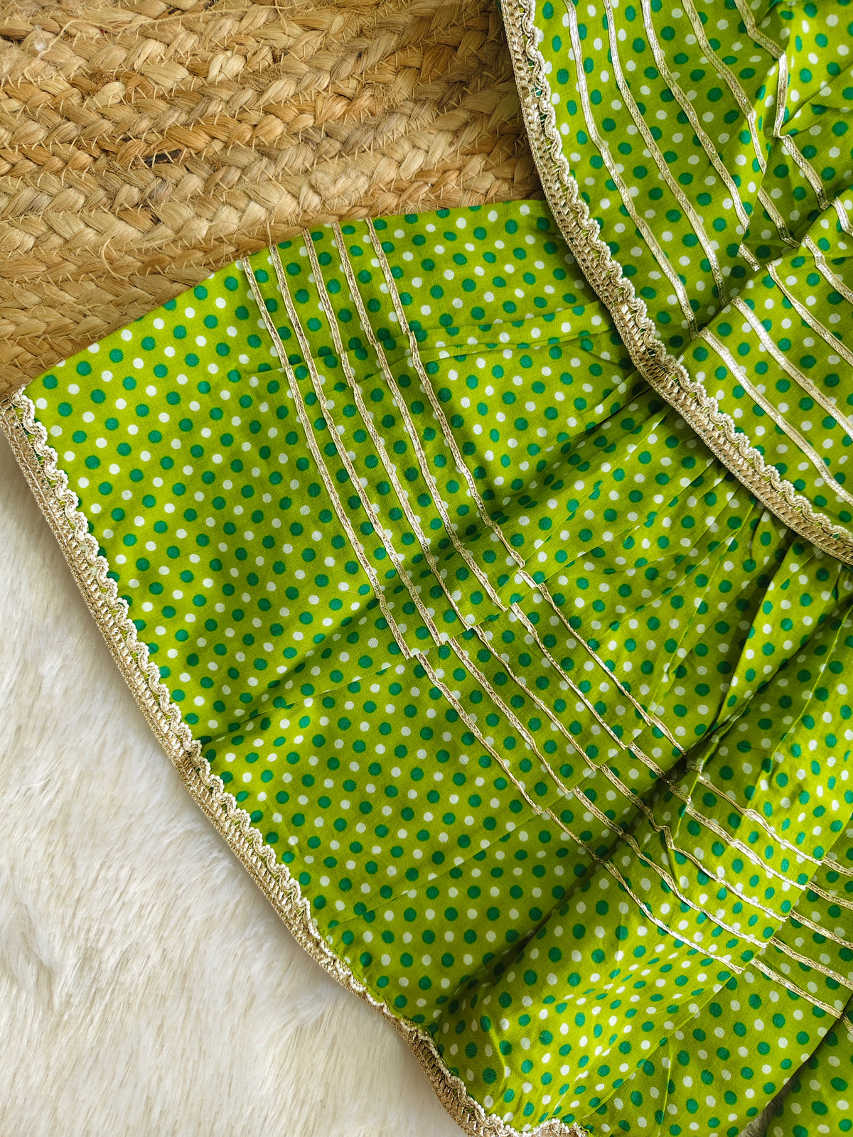 Pistachio Dot Angrakha Suite