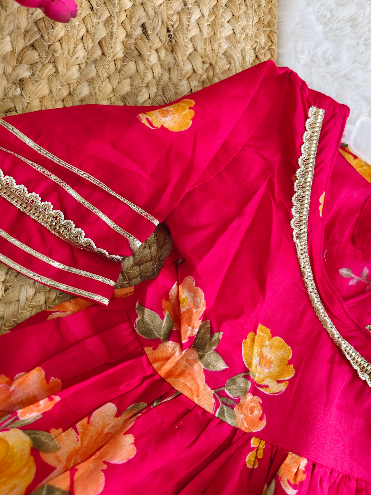 Phoolkari Angrakha set