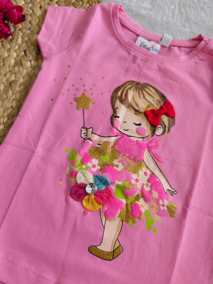 Little Fairy Pink Top