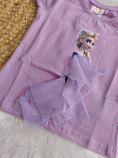 Frozen Princess Top