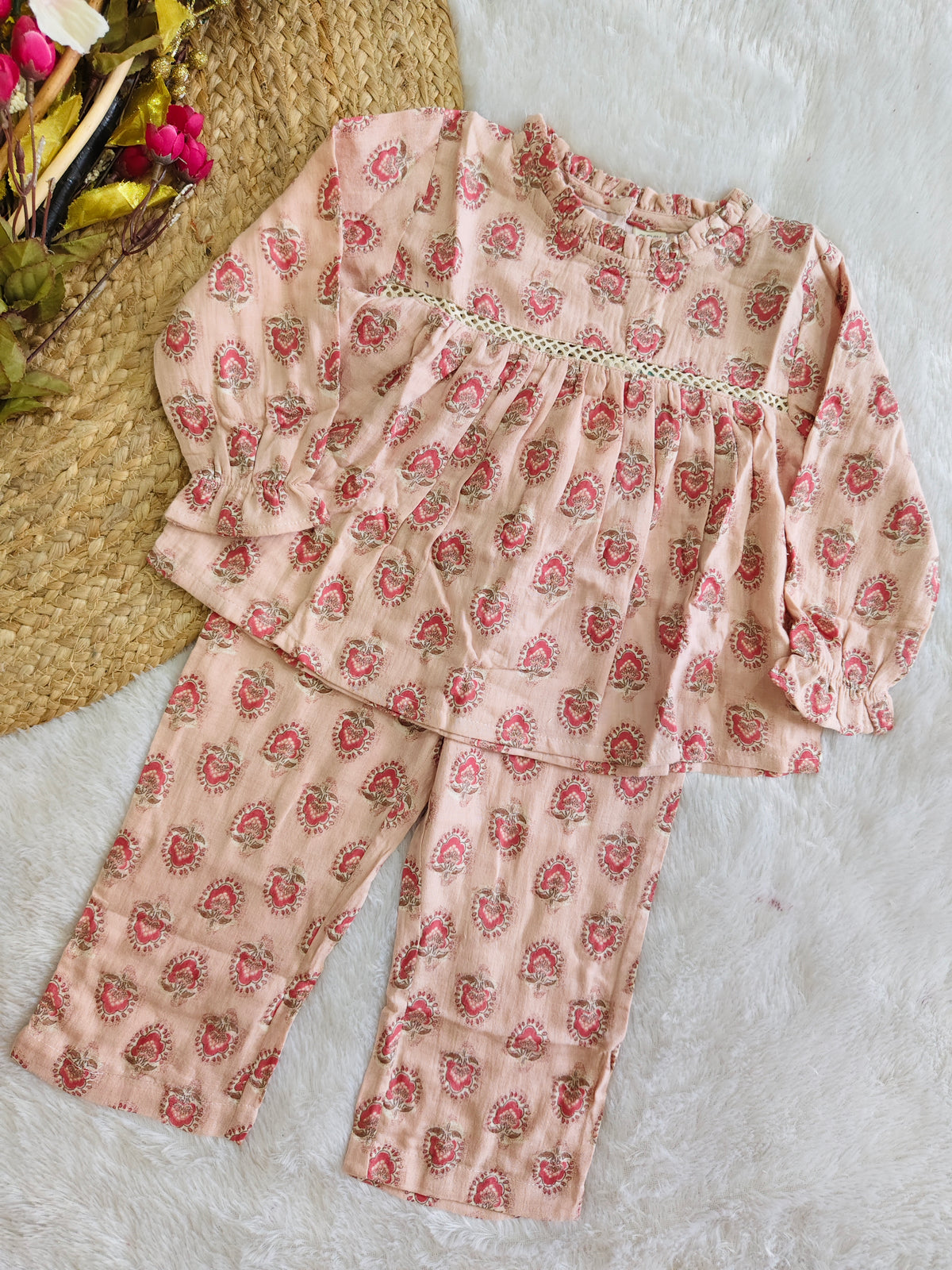 Peach Petal Co-Ord