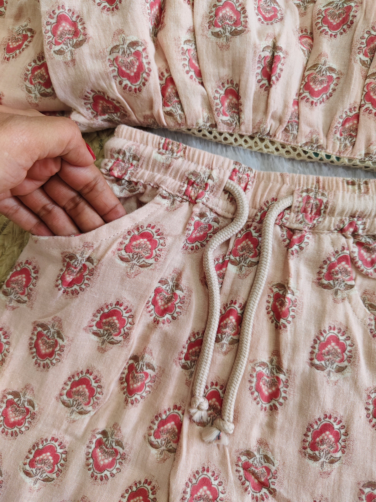 Peach Petal Co-Ord