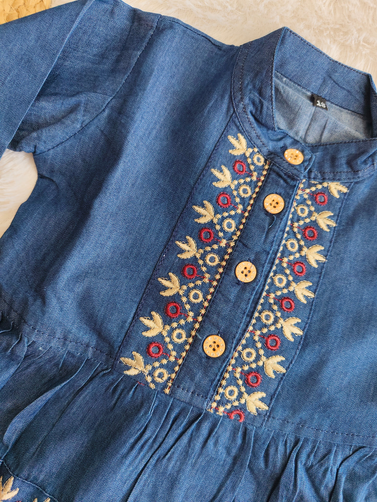 Vintage Flora Denim Set