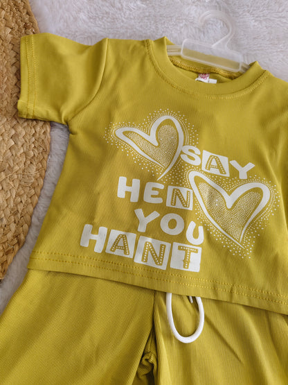 Sunny Vibe Heart Set