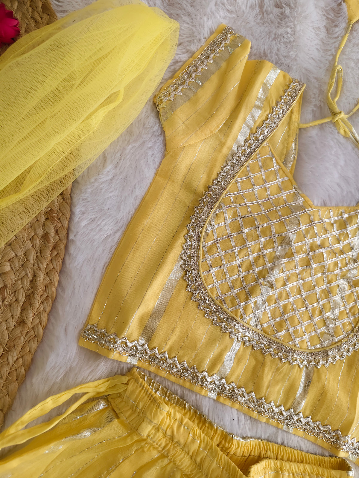 Sunshine Gota lehenga Set