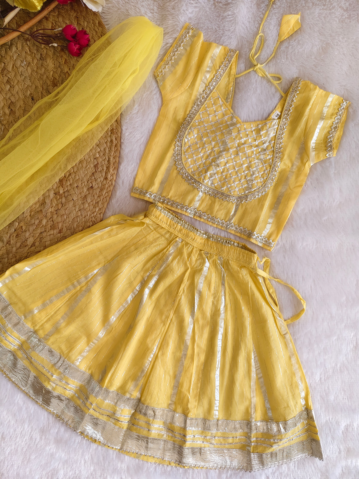 Sunshine Gota lehenga Set