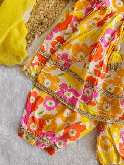 Floral Printed Ethnic set