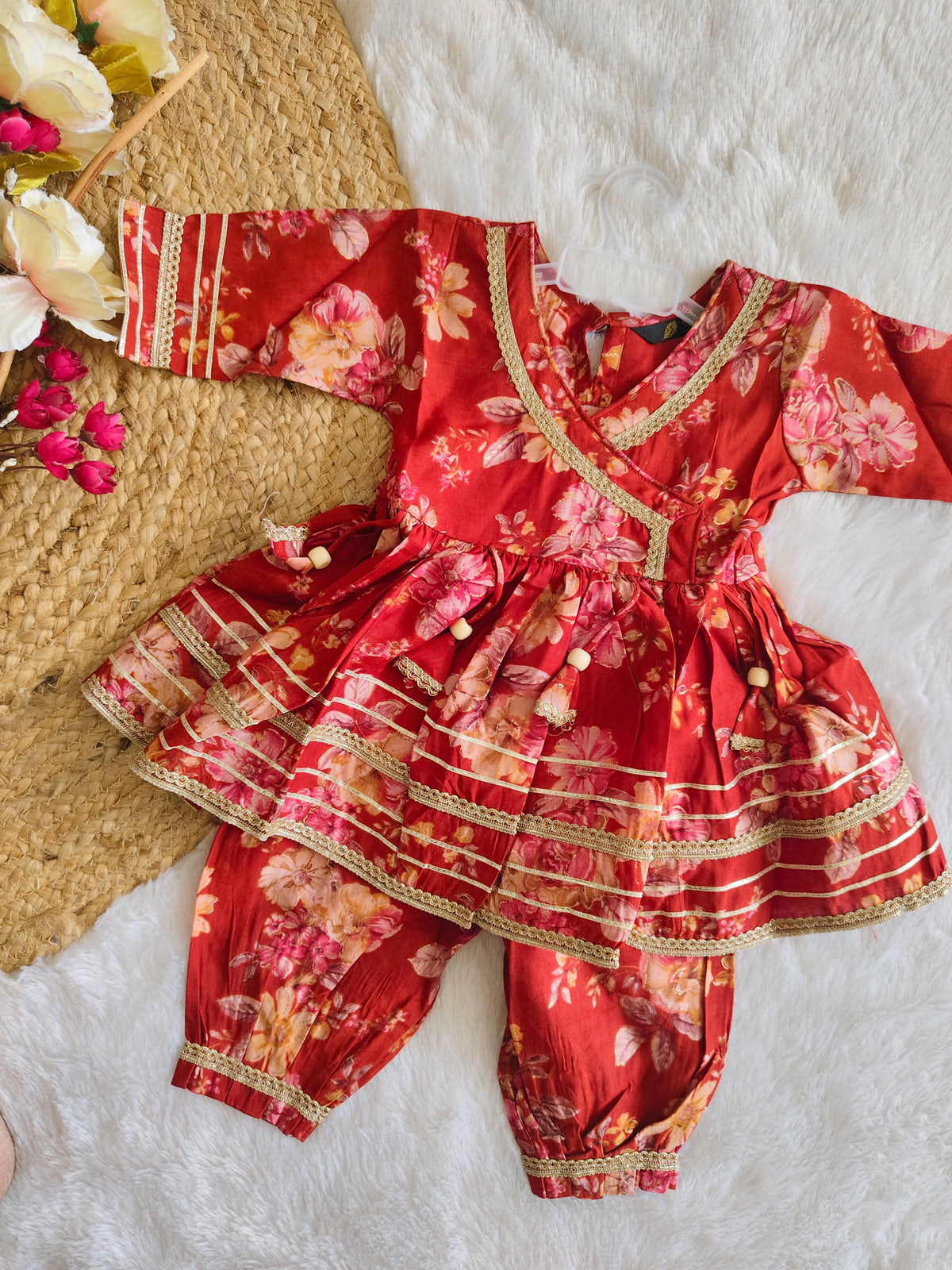 Meher Floral Ethnic set