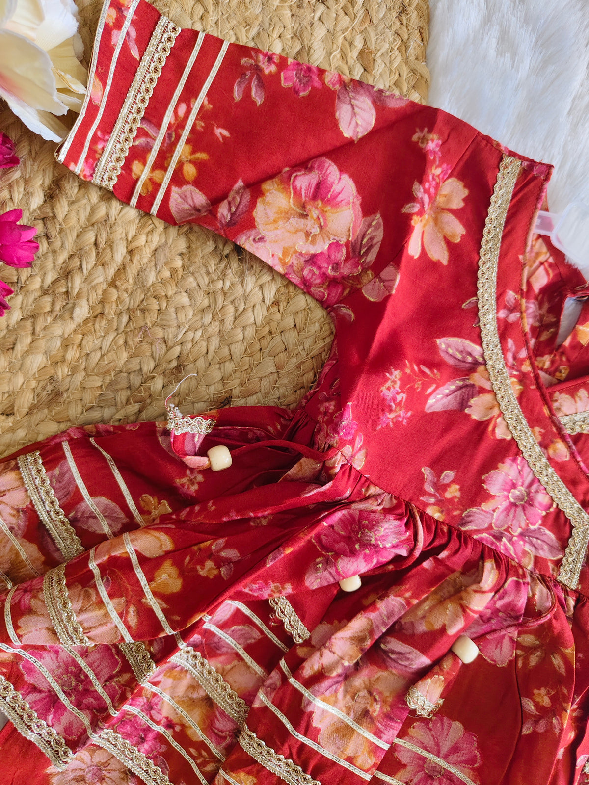 Meher Floral Ethnic set