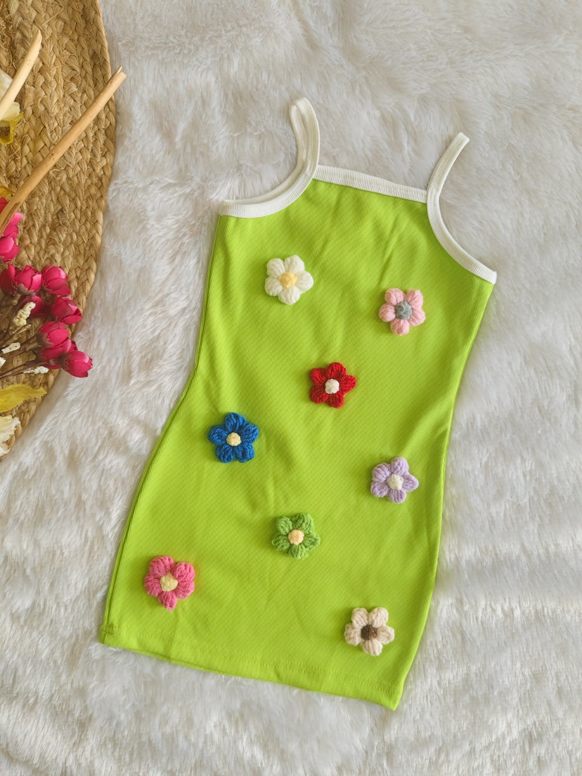 Flower party wear dress