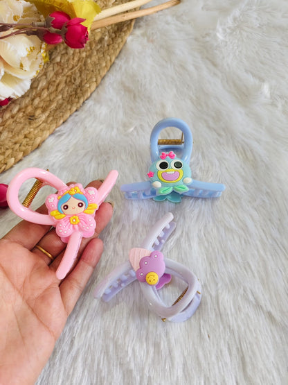 Candy Bloom Hair Claw Set