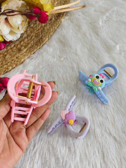 Candy Bloom Hair Claw Set