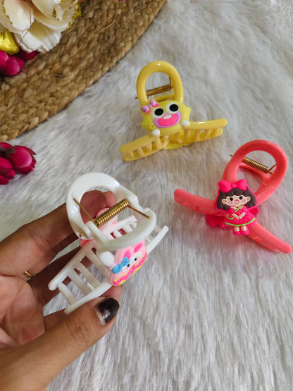 Candy Bloom Hair Claw Set