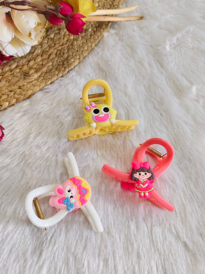 Candy Bloom Hair Claw Set
