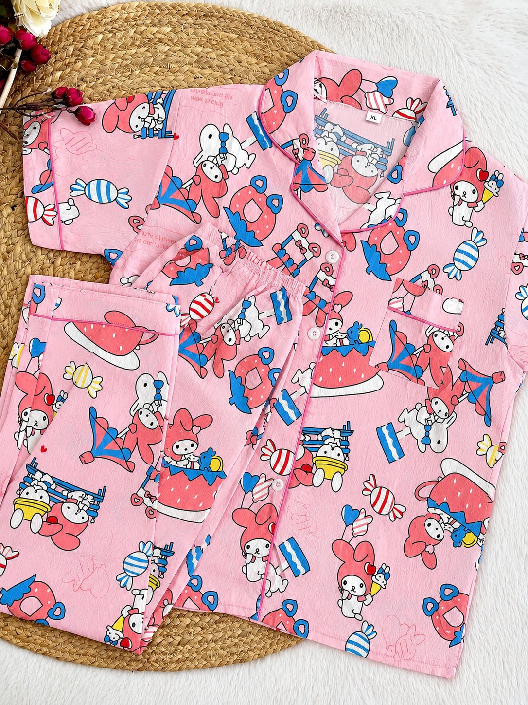 Kawaii bunny nightsuit