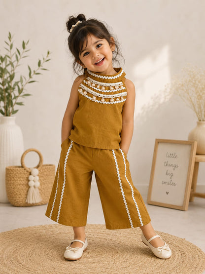 Tangerine Tassel Co-ord