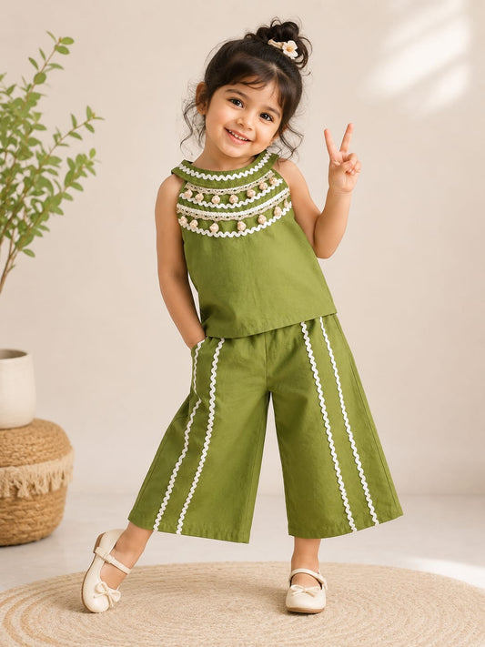 Tangerine Tassel Co-ord