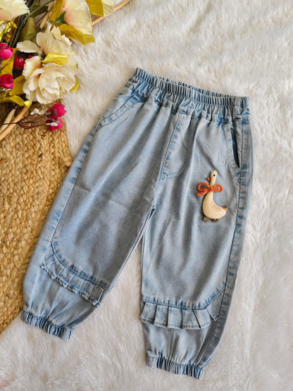 Tiny Quack Denim Pants