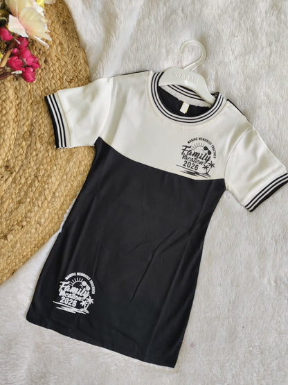 Memories Together" Vacation T-Shirt Dress