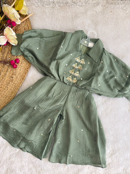 The Tassel olive Set