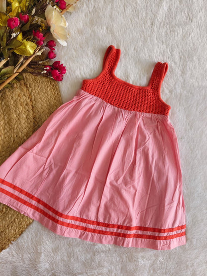Pink Blossom Frock