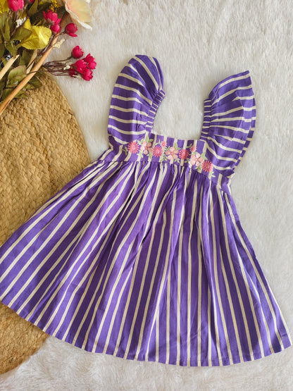 Lilac Meadow Frock