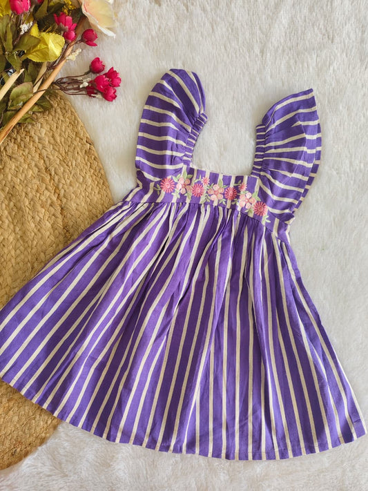 Lilac Meadow Frock