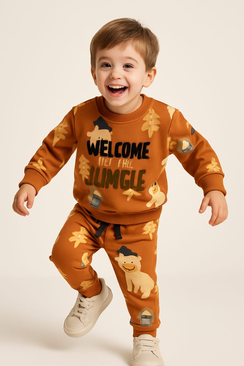 Animal print cord sets (light fleece)