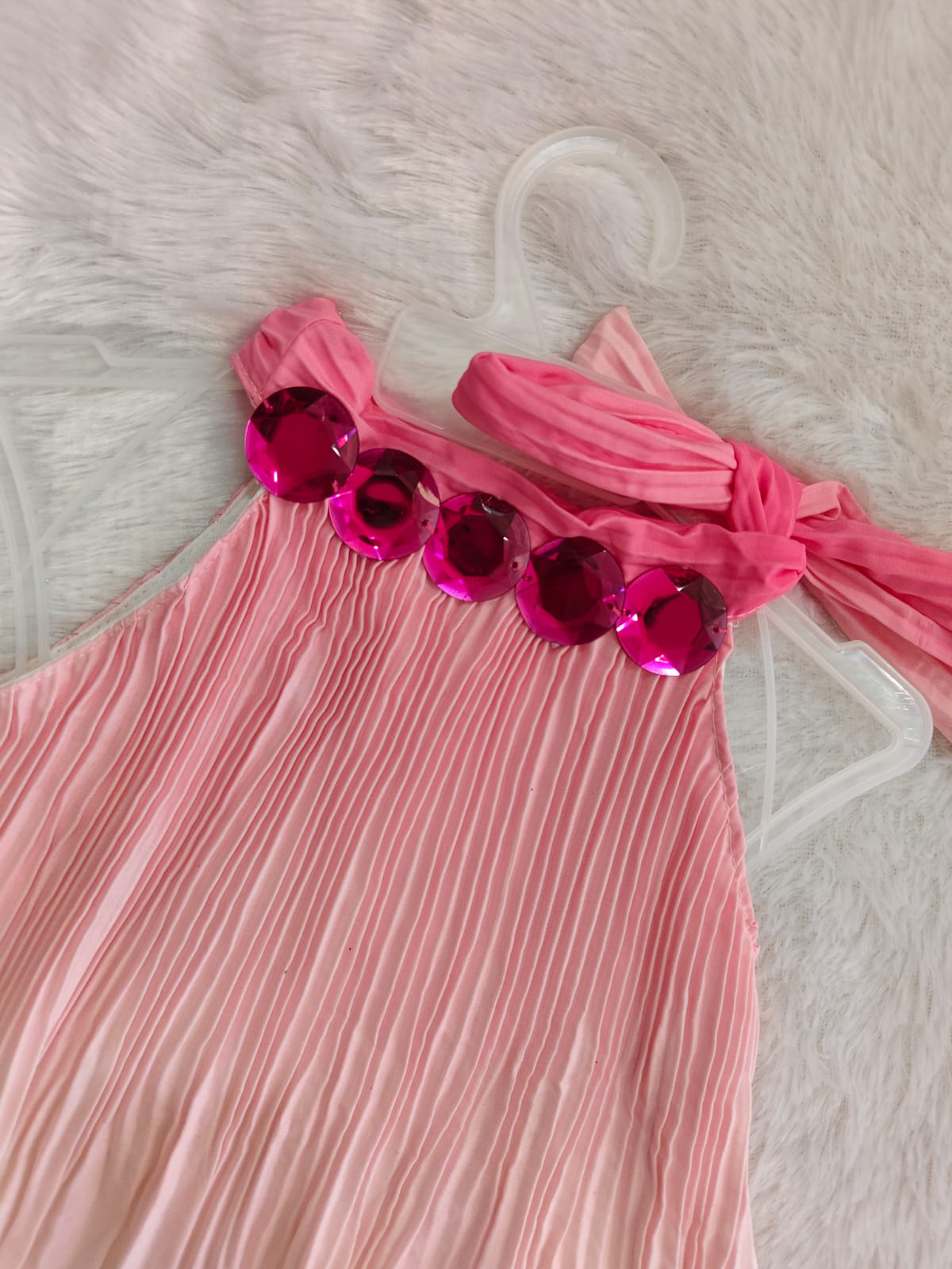 Bunny Hop Pleat Dress