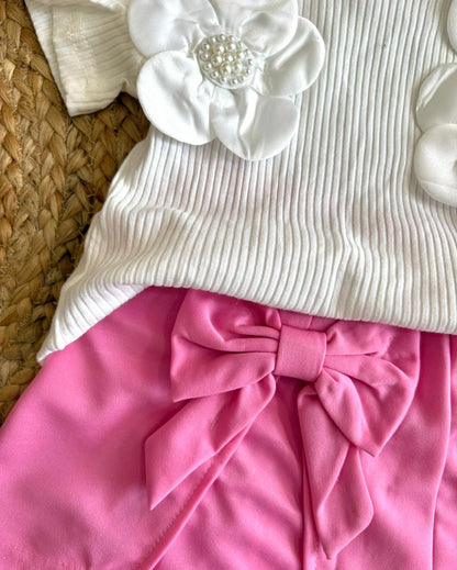 Crimson Flower Belle Set