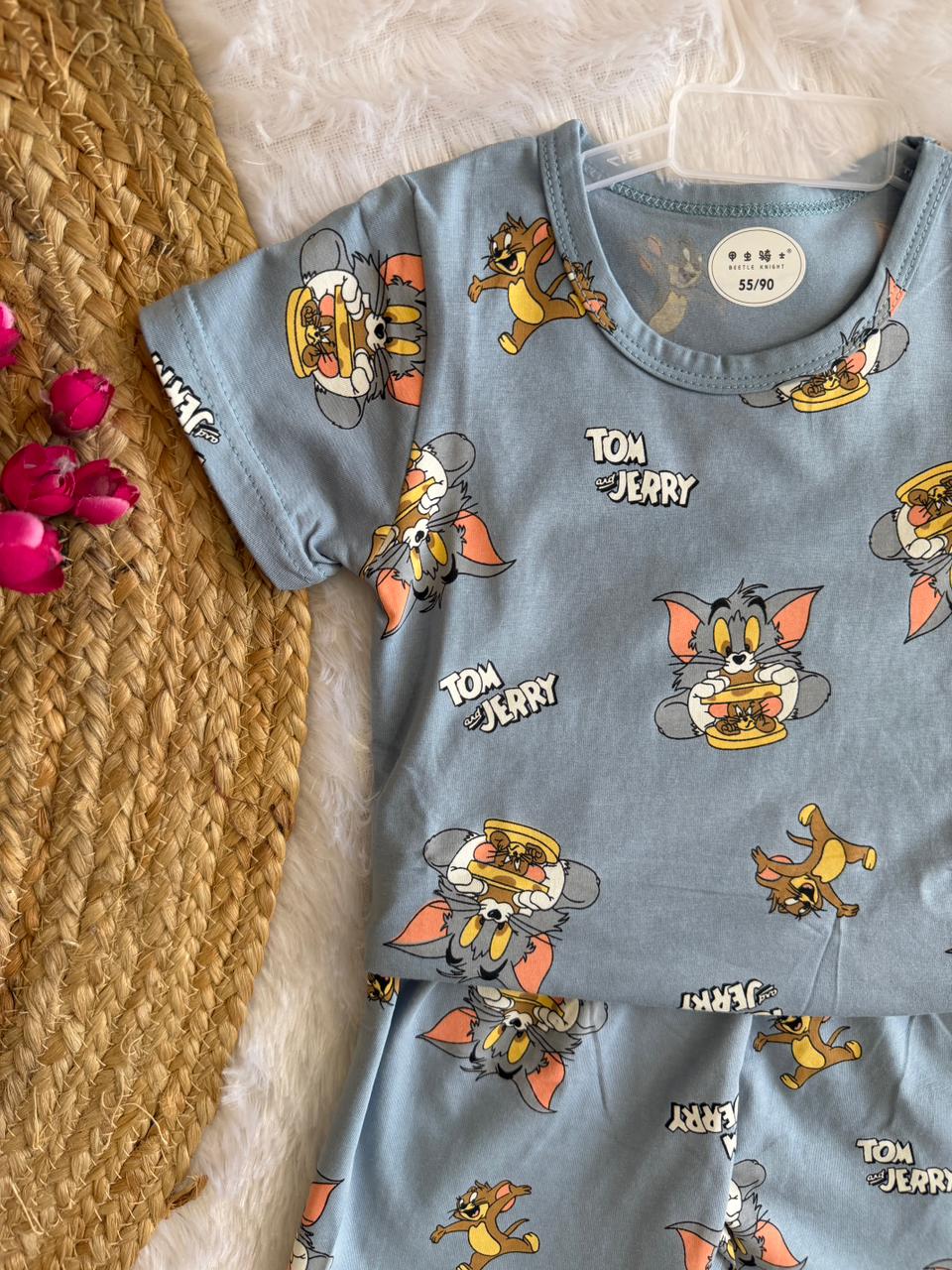 Cartoon print summer sets