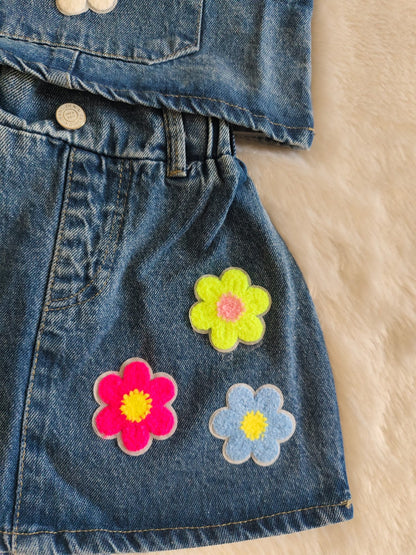 Denim Daisy Dream set