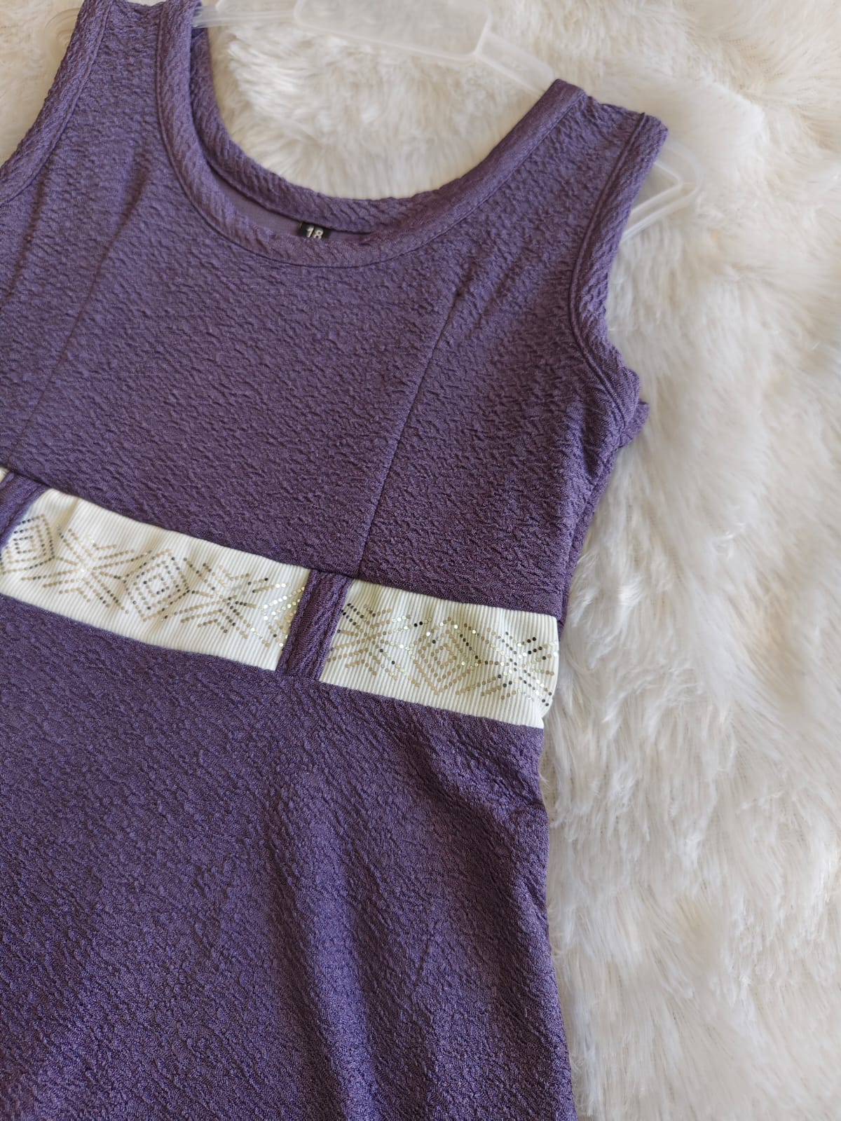 Lilac Bloom Middi dress
