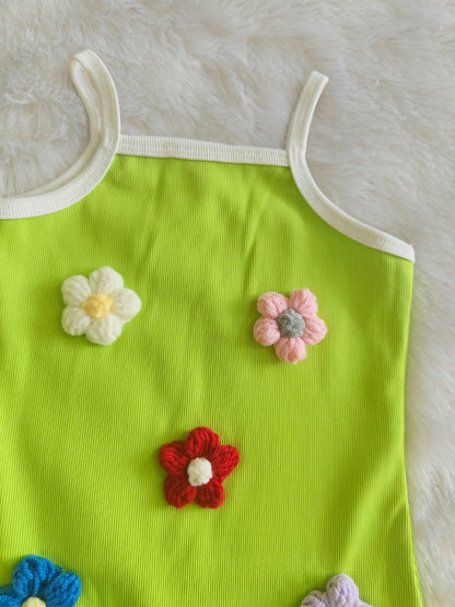 Flower party wear dress