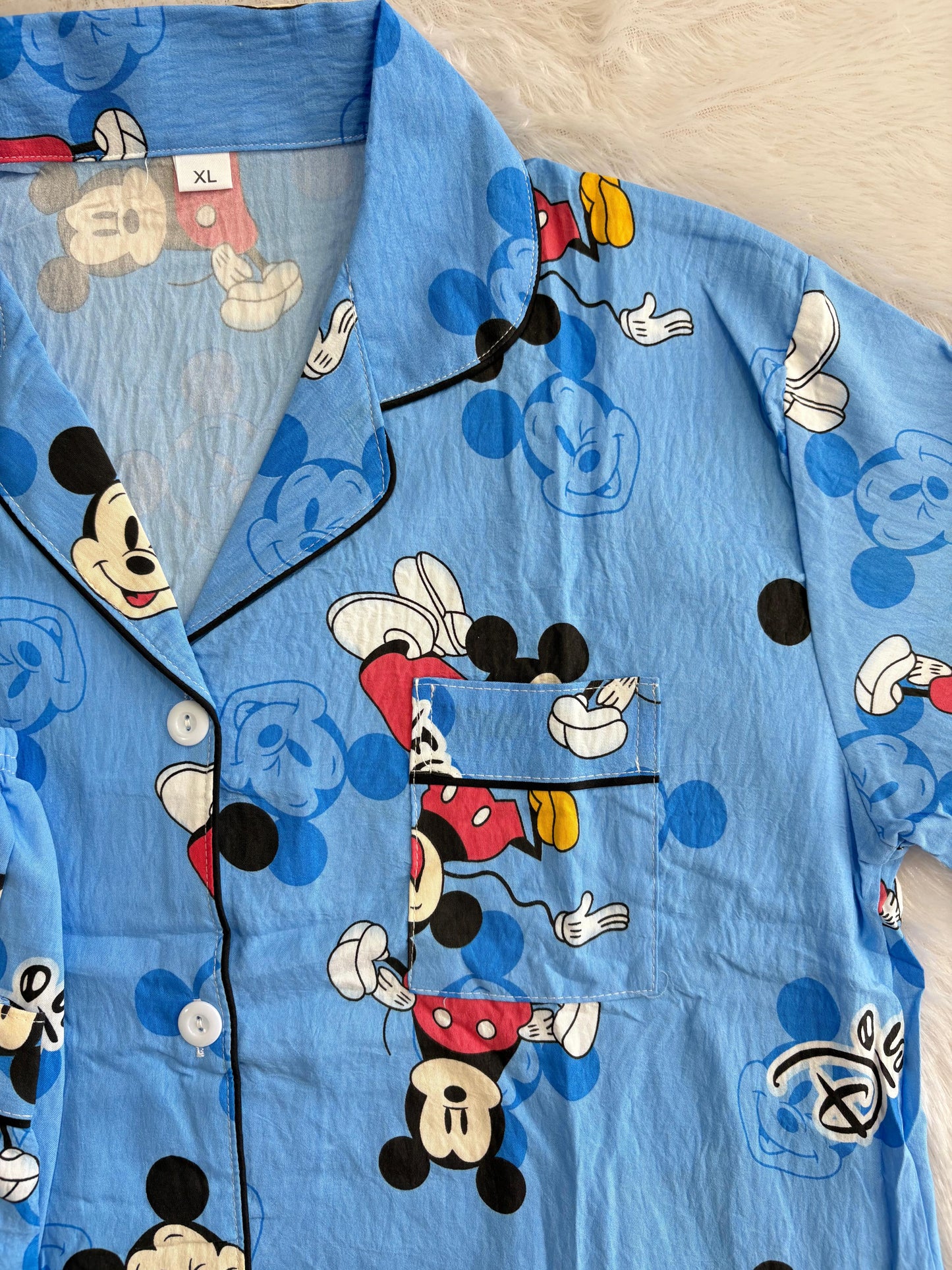 Mickey crush cotton nighsuit