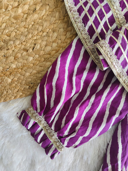 Purple Leheriya Charm