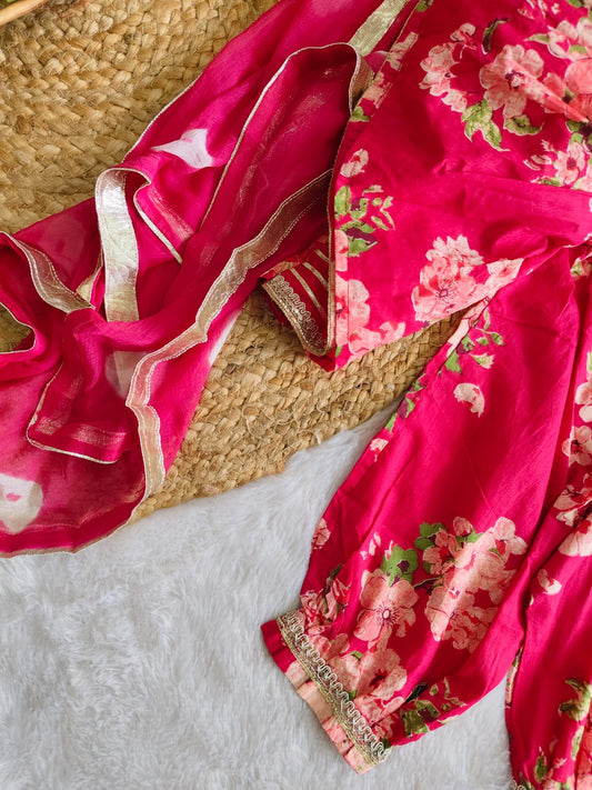 Rosy Radiance ethnic set