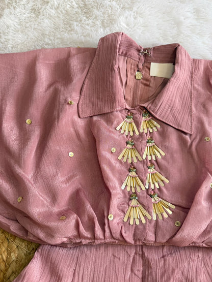 The Mauve Tassel Set