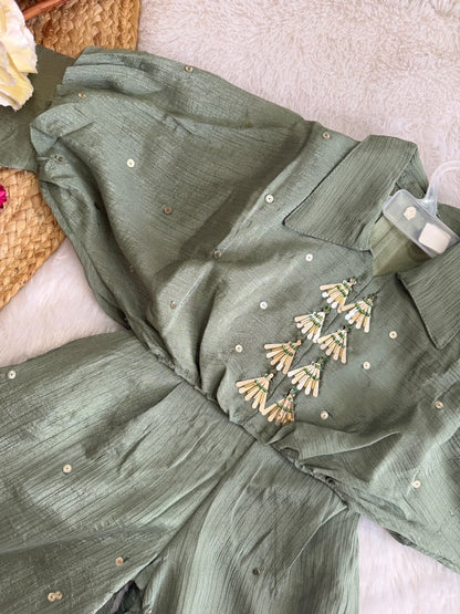 The Tassel olive Set