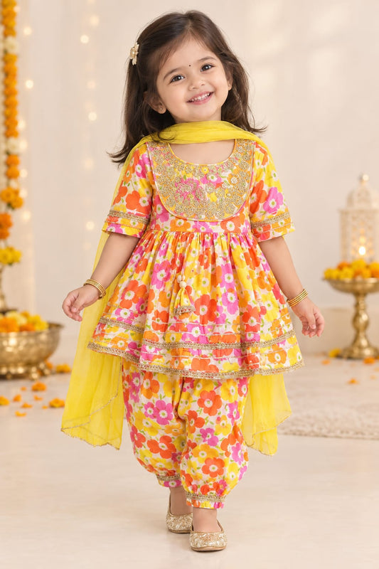 Floral Printed Ethnic set