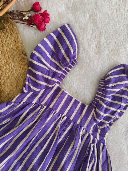 Lilac Meadow Frock