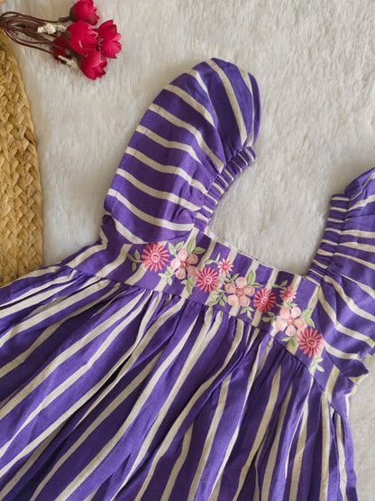 Lilac Meadow Frock