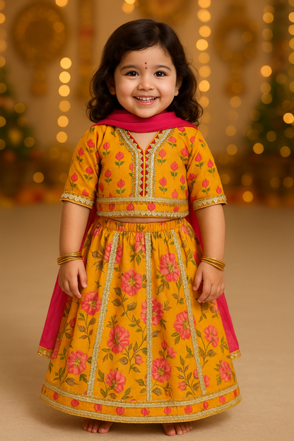 Kesar phool dress